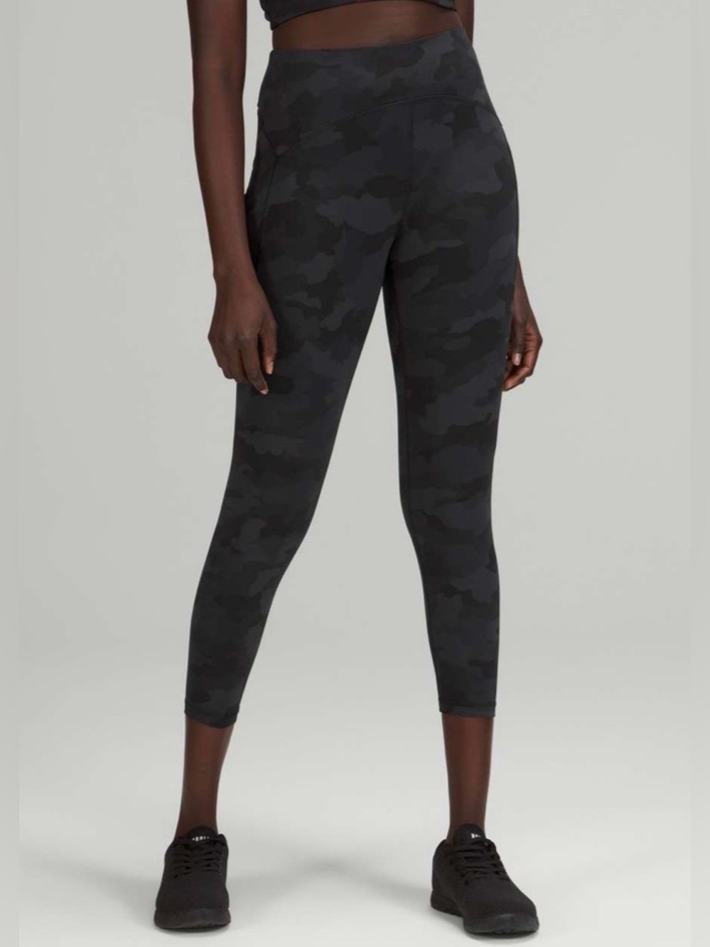 NWOT Lululemon Power Thru High-Rise Tight 25"- Heritage 365 Camo/ Size 0